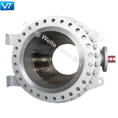 VT πετροχημικών τοποθετημένη Trunnion σφαιρών φλάντζα βαλβίδων σφαιρών βαλβίδων που συνδέεται μεγάλη