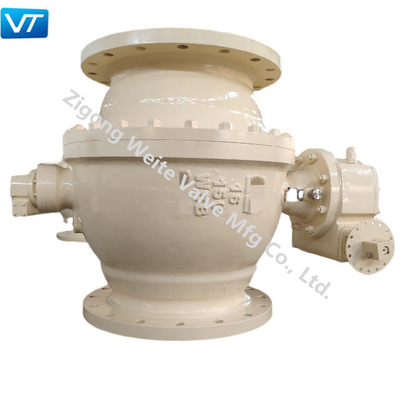 Trunnion API 6D διπλή βαλβίδα σφαιρών 16» 150LB ASME B31.4 ASME Β 31,8