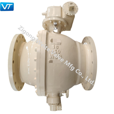 Trunnion API 6D διπλή βαλβίδα σφαιρών 16» 150LB ASME B31.4 ASME Β 31,8
